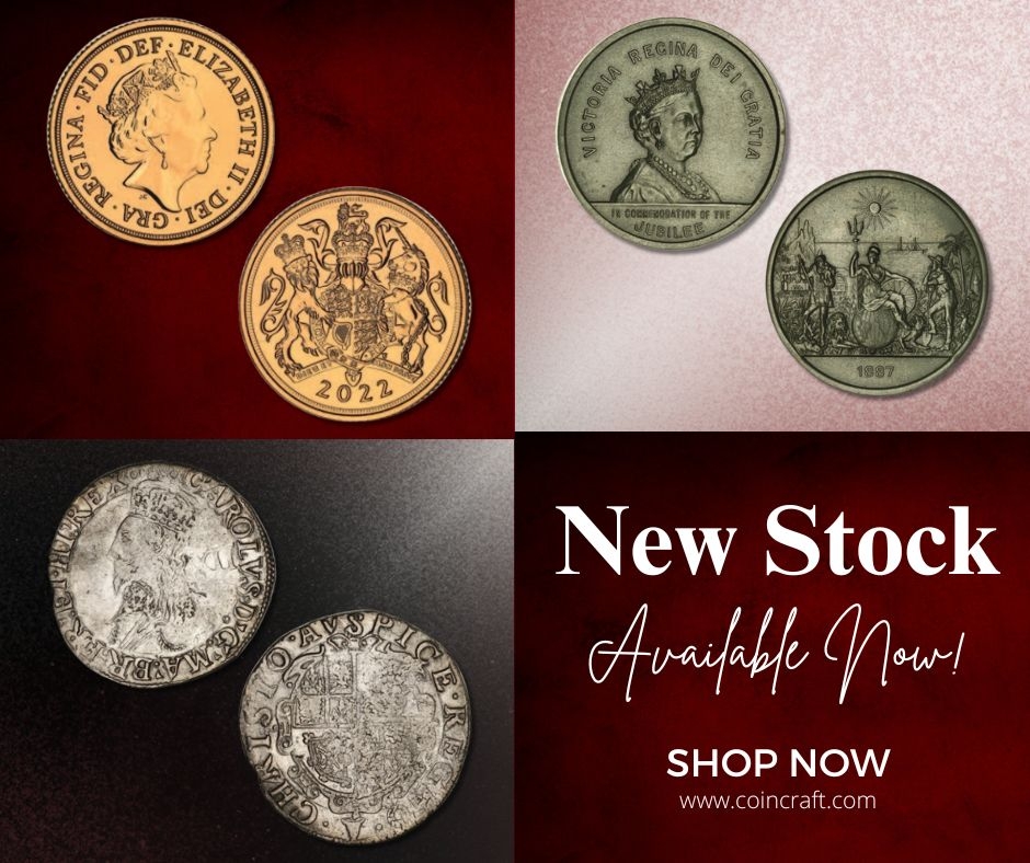New Stock July 2026 - Coincraft